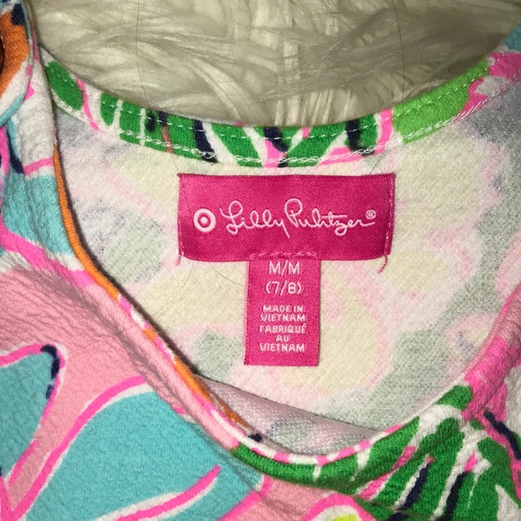 Lilly Pulitzer Nosey Posey Half Top, Crop Top - Picture 2 of 6